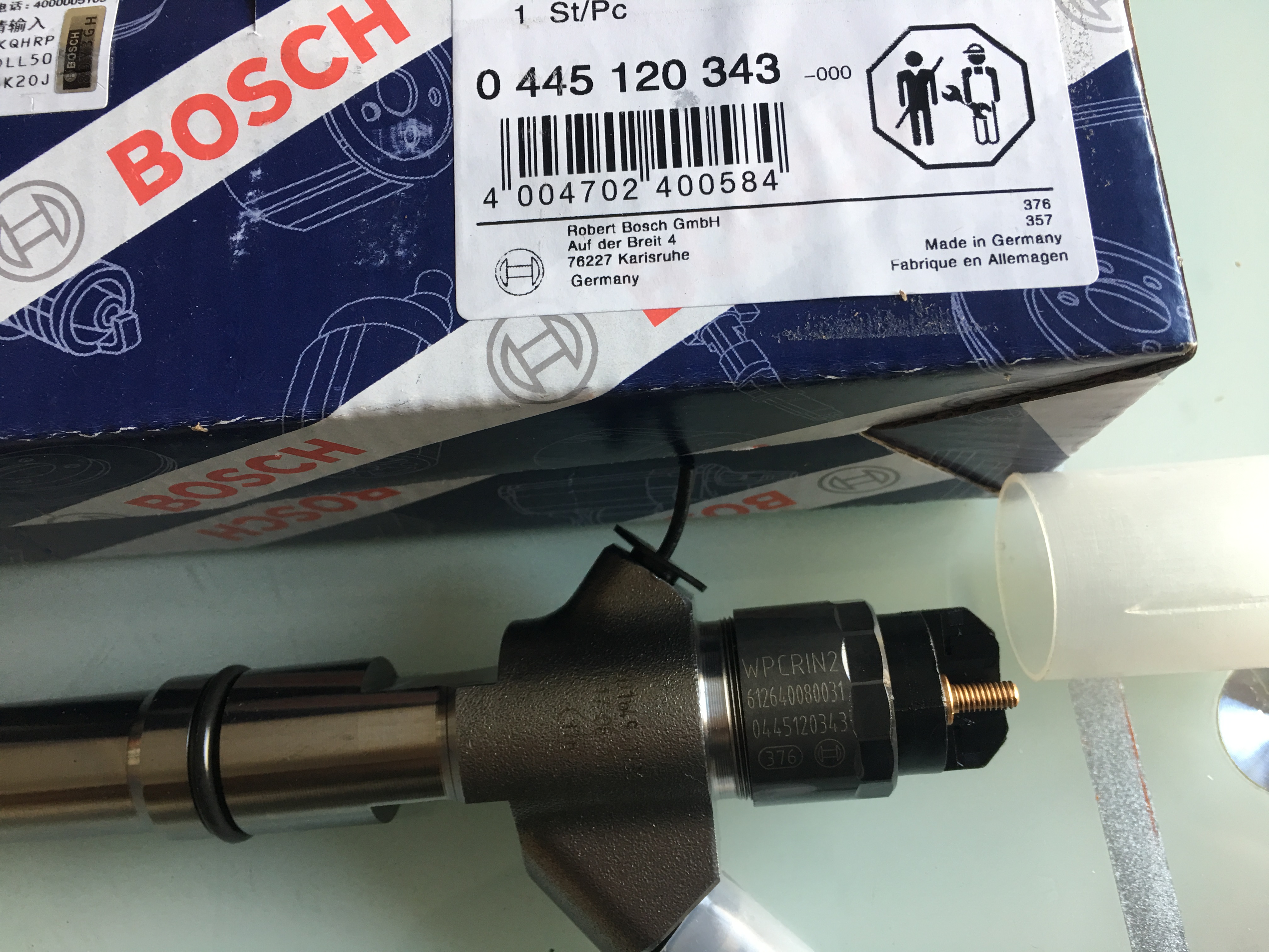Bosch 0445120343 / 612640080031 для двигателя Weichai WP10.336E40 (евро4)--Shaanxi WP 10 Евро-4